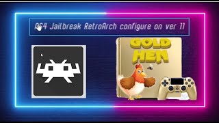 PS4 Jailbreak retroarch on ver 11 [upl. by Sirrad]