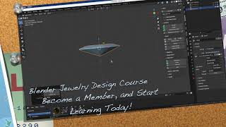 Blender Jewelry Design Course  Become a Member and Start Learning [upl. by Ammadas]