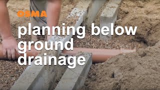 Planning your foul water and below ground drainage system  OsmaDrain [upl. by Eonak188]