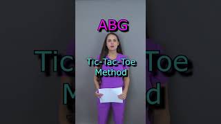 ABG TicTacToe Super Easy Nursing School short [upl. by Catarina]