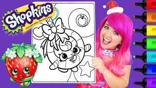 Coloring Shopkins Lolli Poppins Coloring Page Prismacolor Colored Paint Markers  KiMMi THE CLOWN [upl. by Diet341]