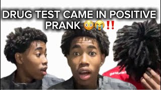 DRUG TEST CAME IN POSITIVE PRANK ON KHWEZI GETS EMOTIONAL FAKE VLOG😭‼️ [upl. by Eloisa]