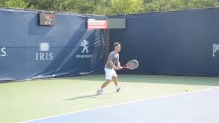 Diego Schwartzman Backhands in Slow Motion [upl. by Laubin856]