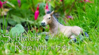 Repainting A Schleich Horse  Custom 54 ‘Willow’ [upl. by Namwen]