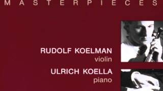 Liebesleid Kreisler  Rudolf Koelman  Ulrich Koella [upl. by Susej]