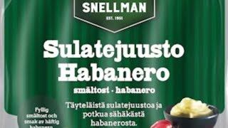 TESTI Sulatejuustohabanero grillimakkara Oy Snellman Ab [upl. by Kcirad]