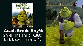 WR Shrek the Third  HD Console  Academy Grounds Any  348 [upl. by Nnaillij171]