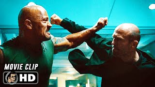 FURIOUS 7 Clip  quotHobbs vs Shawquot 2015 Action Dwayne Johnson [upl. by Auqinaj]