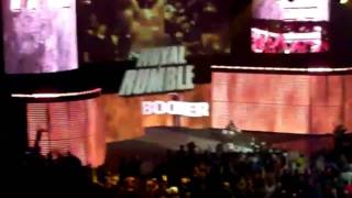 Booker T enterance  2011 WWE Royal Rumble [upl. by Josi592]