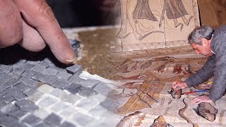 Mosaicos romanos Restauración con la técnica artesana tradicional  Oficios Perdidos  Documental [upl. by Noj]