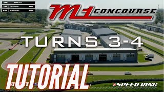 M1 CONCOURSE TURN BY TURN TUTORIAL  EPISODE 2  TURNS 34 [upl. by Eelrehpotsirhc]