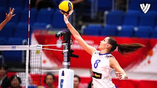 Nataliya Goncharova  Powerful amp Charismatic💥  Volleyball World Cup 2019  Highlights [upl. by Lakym]