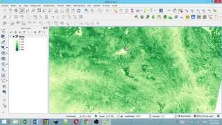 Cálculo del Indice de Vegetación NDVI de Imágenes Landsat 8 con QGIS [upl. by Eikcaj]