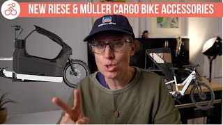 Riese amp Muller New Cargo Bike Accessories for Packster2 Multicharger and Multitinker [upl. by Dannon41]