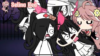 Selina Red Gacha Life Funny Memes  When Selina and Reema encountered 4 Mischievous Ghost [upl. by Bryanty]