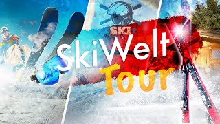 Touring the SkiWelt  Fresh snow start of ski season [upl. by Cirilo]