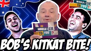 Did BOB MORTIMER Lose His Teeth To A KitKat  WILTY Reaction [upl. by Enamrej509]