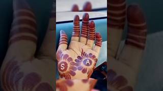 New Simple Right hand mehndi designs 🤩🤩2024 henna trending shorts 🔥🔥 [upl. by Ylim]