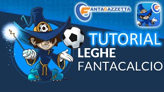 TUTORIAL FANTACALCIO  Come CREARE e impostare una LEGA [upl. by Bekah938]