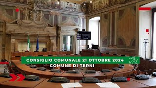 Consiglio comunale 21 ottobre 2024 [upl. by Nuhsar]