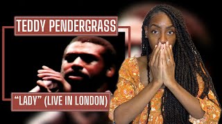 Teddy Pendergrass  Lady Live London 1982  REACTION 🔥🔥🔥 [upl. by Jori888]