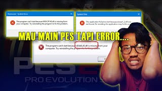 Cara mengatasi pes 2017 quotd3dx943dll was not found xinput13dll missing MSVCP140dll missingquot [upl. by Rainwater]