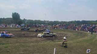 Virden demolition derby 2024 [upl. by Anaerol]