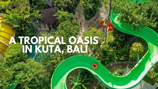 Explore Waterbom Bali a tropical oasis in the heart of Kuta Bali [upl. by Lenci]