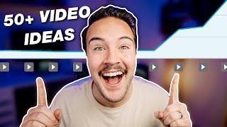 🔥 50 EASY YOUTUBE VIDEO IDEAS 🔥 That Will BLOW UP Your Channel [upl. by Ettenahc]