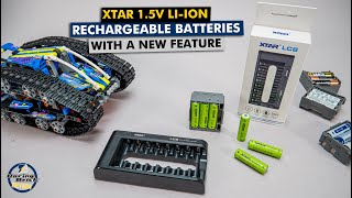 Testing rechargeable XTAR Liion 15V AA batteries with a useful new feature [upl. by Garett]