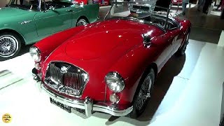 1962 MG MGA 1600 MK II  Exterior and Interior  Auto Zürich Classic Car Show 2022 [upl. by Della157]