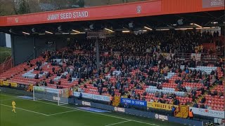 Cambridge united fans at Charlton Athletic 91223 [upl. by Sined]