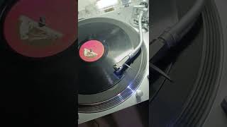 78 RPM Record  Old Hindi Song  Recording By USB  Ga Mere Man Ga  Lajwanti 1958 [upl. by Gearard]