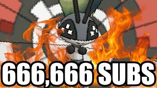 ★EPIC VIVILLON SWEEP★ 666666 SUBSCRIBERS [upl. by Tega763]