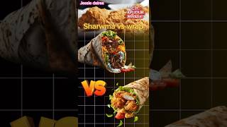 ⁉️ shawrma vs wrap evlo iruka 😡😍👀 maduraifood maduraiblogger c2ckpudurmadurai budgetcombos [upl. by June]