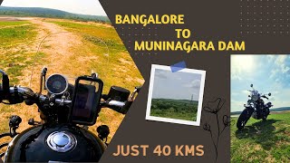 Bangalore to Muninagara Dam  Breakfast ride  One day Ride [upl. by Siryt987]