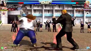 TEKKEN TAG2 UL 327 KNEE VS SAINT TRUE TEKKEN GOD MATCH [upl. by Weide]