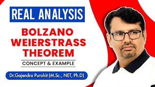 Real Analysis  Bolzano Weierstrass Theorem  Proof [upl. by Galven]