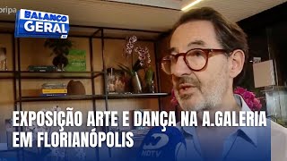 Exposição que combina dança e artes plásticas é a primeira a ocupar a AGaleriaquot [upl. by Inness904]