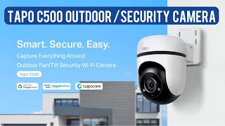 TpLink Tapo C500 Outdoor PanTilt Security WiFi Camera  Complete Practical Review [upl. by Hinch]