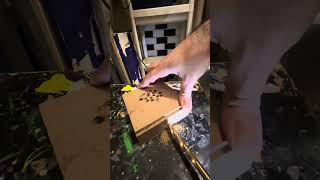 Door Knob Block Drilling Cutting and Vacuuming [upl. by Mixam]