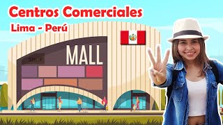 3 Mejores CENTROS COMERCIALES de Perú [upl. by Brill900]