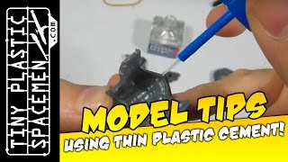 Model Tips Using Thin Plastic Cement [upl. by Booma]