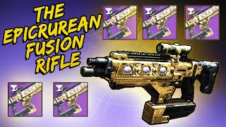 The GOD ROLL Epicurean Is Incredible Duality Dungeon Fusion Rifle Destiny 2 [upl. by Kazim]