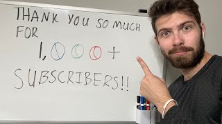 Thank You All For 1000 Subscribers [upl. by Forrest]