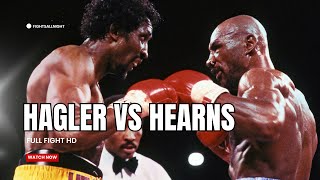 Marvin Hagler Vs Tommy Hearns  The War  Full fight [upl. by Amal841]