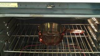 Evaporating water in an oven [upl. by Alemak]