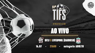 UFSJ X Liverpool Barroso  51° TIFS  categoria ADULTO [upl. by Yrak]