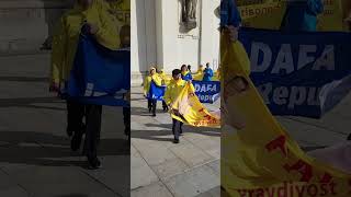 FALUN DAFA V BRNĚ [upl. by Ayrotal]