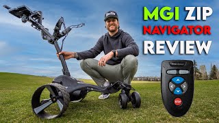 MGI Zip Navigator Electric Golf Cart Review 2022 [upl. by Winn]